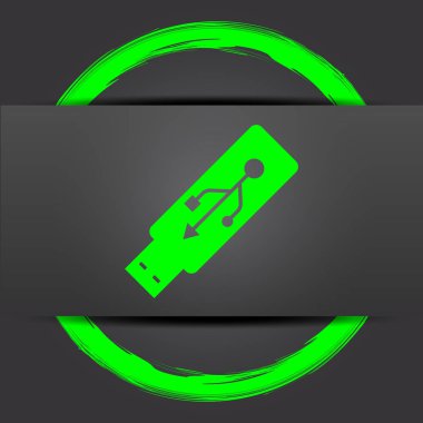 USB Flash sürücü simgesi