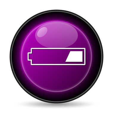 1 üçüncü bir batarya kutsal kişilerin resmi. Beyaz arka plan üzerinde Internet düğmesi