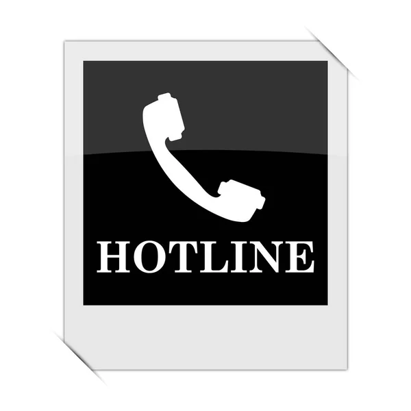 Hotline ikon — Stock Fotó