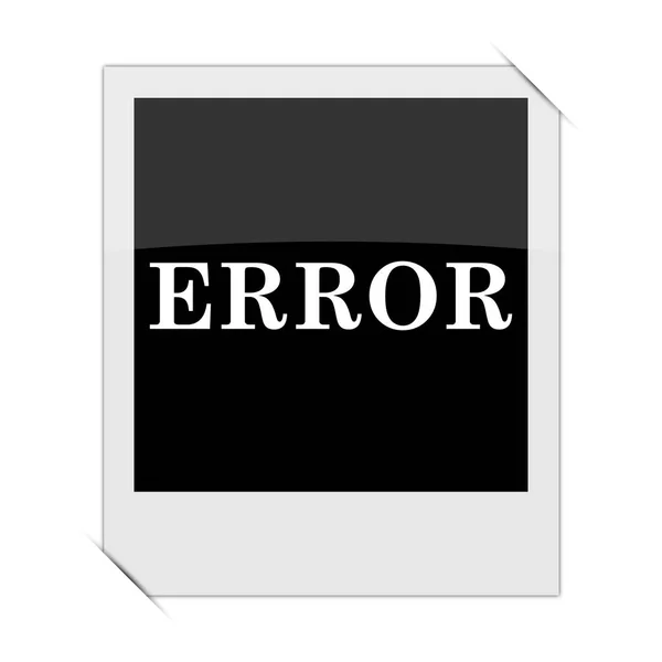 Icono de error — Foto de Stock