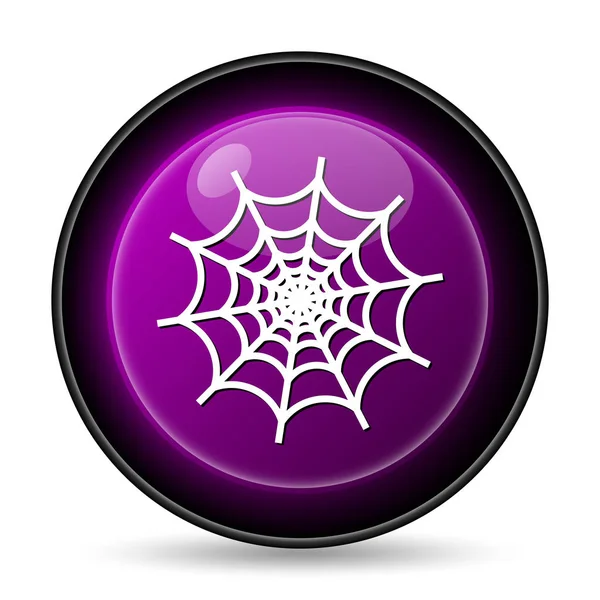 Spinnenweb pictogram — Stockfoto