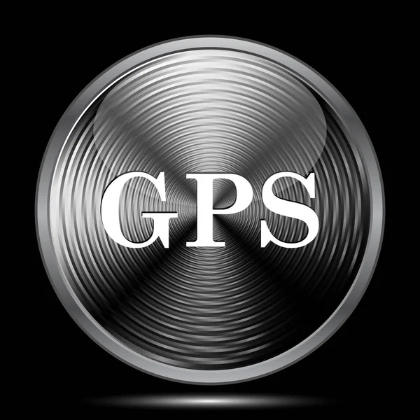 GPS значок — стокове фото