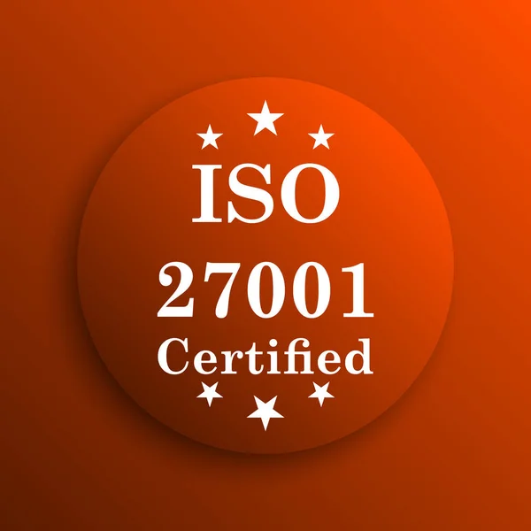 Ikona iso 27001 — Stock fotografie