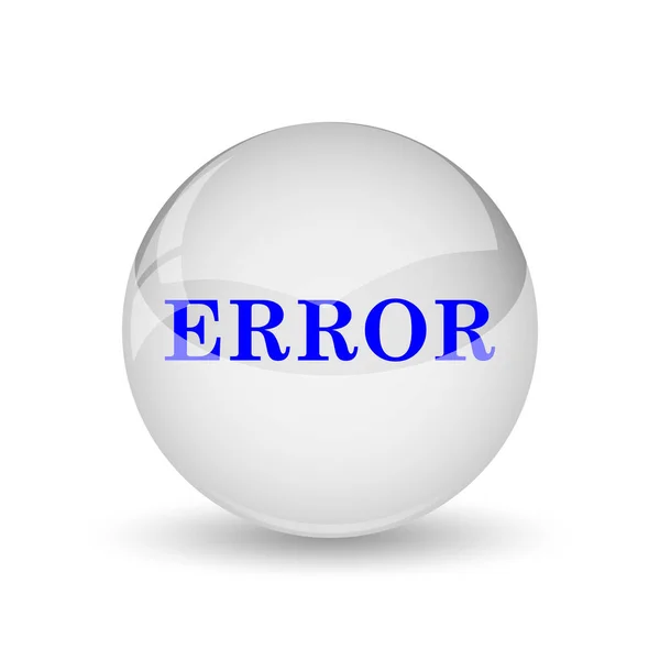 Icono de error — Foto de Stock