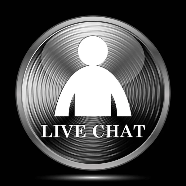 Live chat-pictogram — Stockfoto