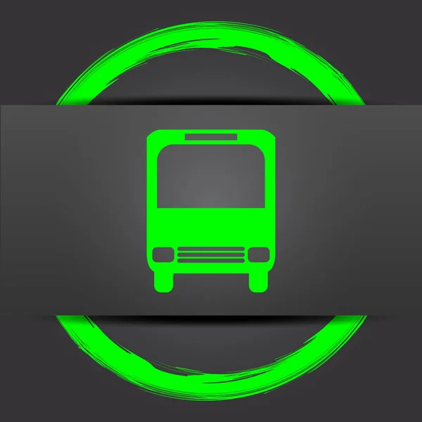 Bus pictogram — Stockfoto