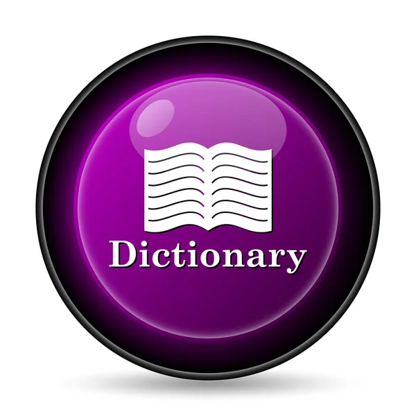 Dictionary icon — Stock Photo, Image