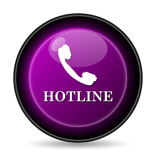 Hotline icon — Stock Photo, Image