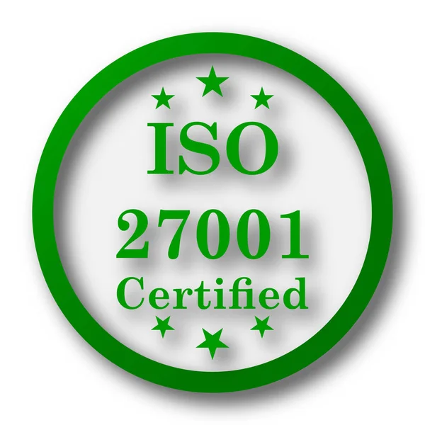 ISO 27001 icon — Stock Photo, Image