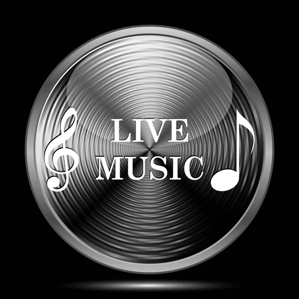 Live muziek pictogram — Stockfoto