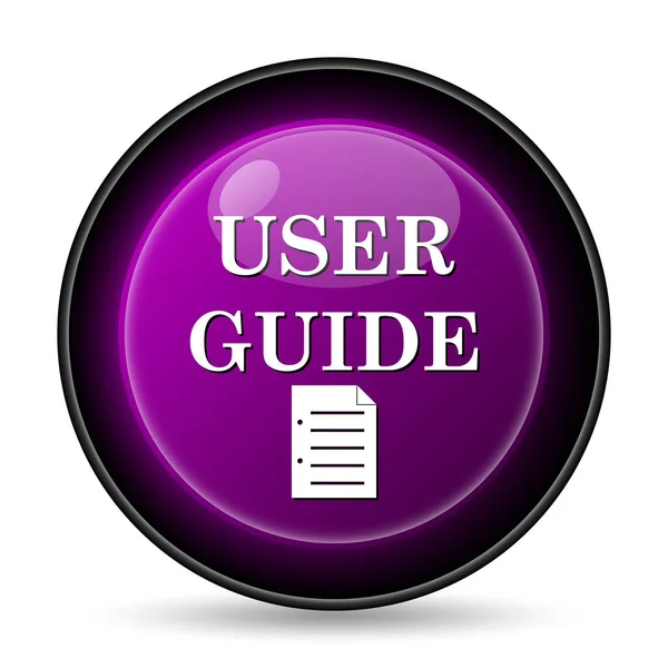 User guide icon — Stock Photo, Image