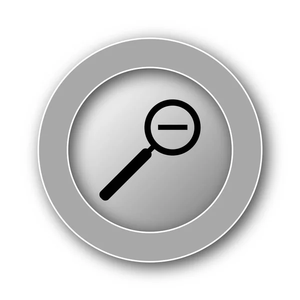 Zoom Out Icon Internet Button White Background — Stock Photo, Image