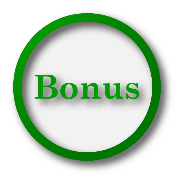 Icône Bonus Bouton Internet Sur Fond Blanc — Photo