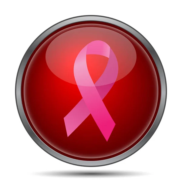 Breast cancer ribbon icon — Stock Photo, Image