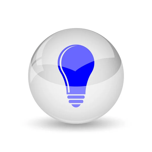 Light bulb - idea icon — Stock Photo, Image