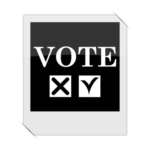 Hlasování ikona — Stock fotografie