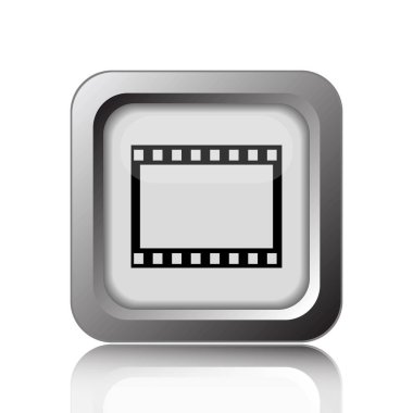 Fotoğraf simge. Beyaz arka plan üzerinde Internet düğmesi