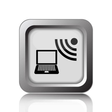 kablosuz dizüstü bilgisayar simgesi