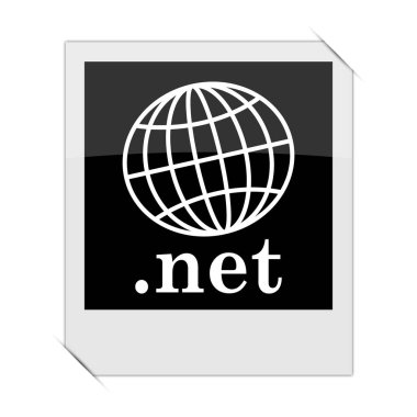 .Beyaz adam fotoğrafı içinde net simgesi