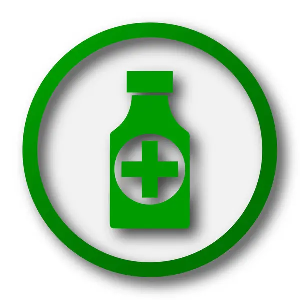 Pills bottle  icon — Stock Photo, Image