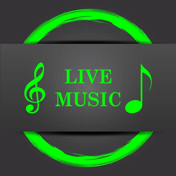 Live-Musik-Ikone — Stockfoto