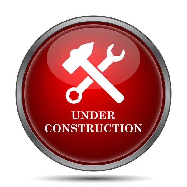 Under konstruktion-ikonen — Stockfoto