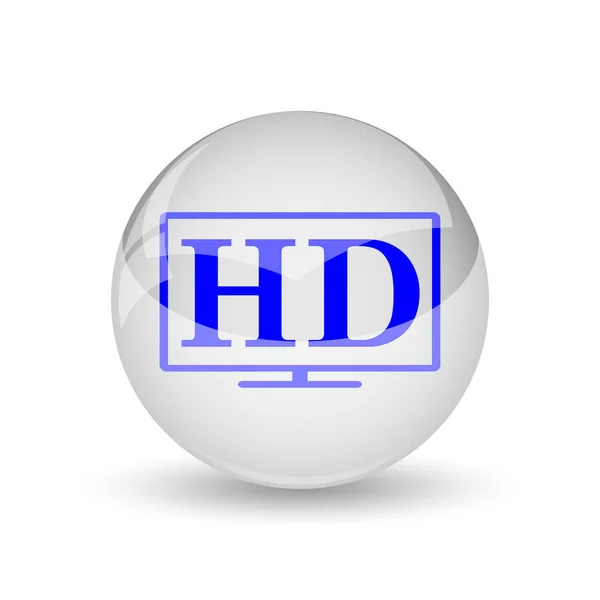 Icon Internet Button White Background — Stock Photo, Image