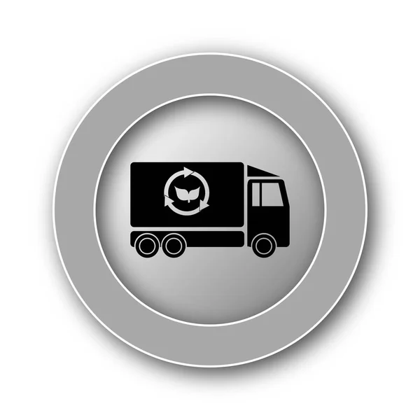 Eco truck icon — Stock Photo, Image