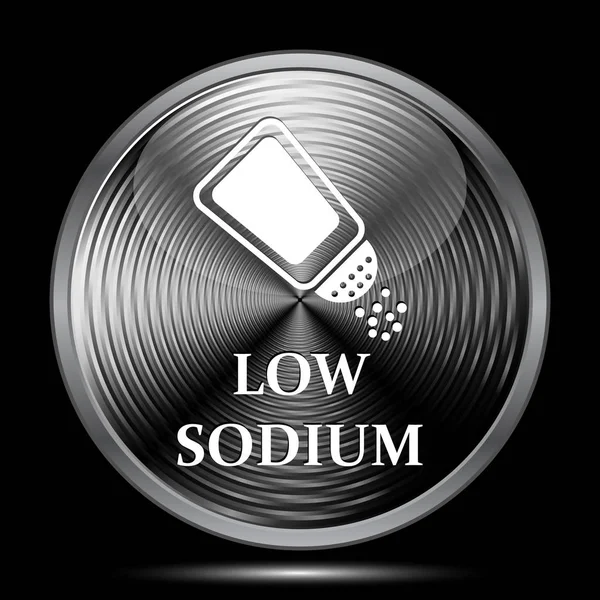 Low sodium icon — Stock Photo, Image