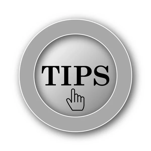 Tips icon — Stock Photo, Image