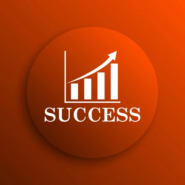 Ícone de sucesso — Fotografia de Stock
