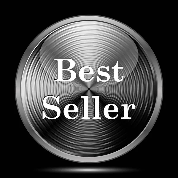 Best Seller Icon Internet Button Black Background — Stock Photo, Image