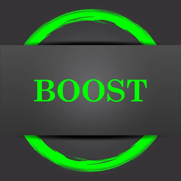 Boost-ikonen — Stockfoto