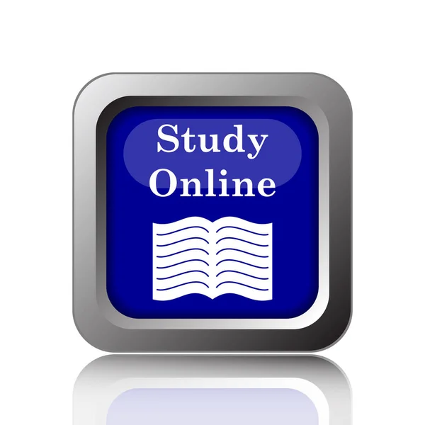 Study online icon — Stock Photo, Image