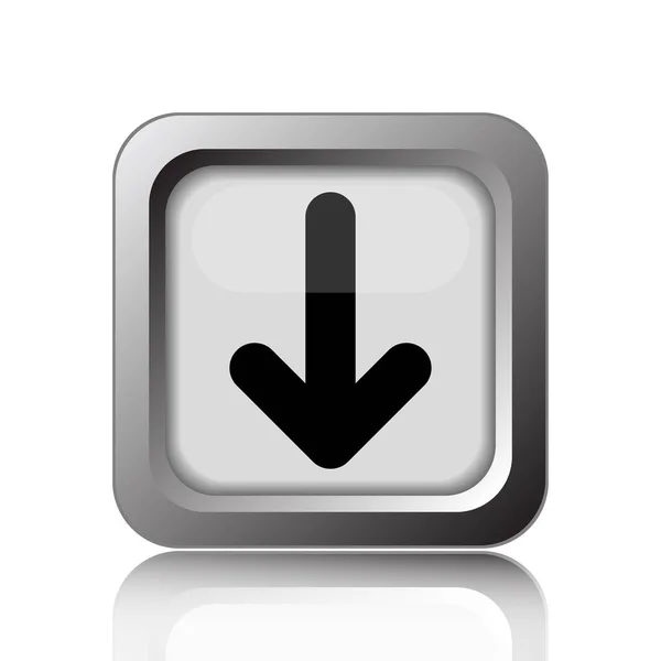 Arrow Icon Internet Button White Background — Stock Photo, Image