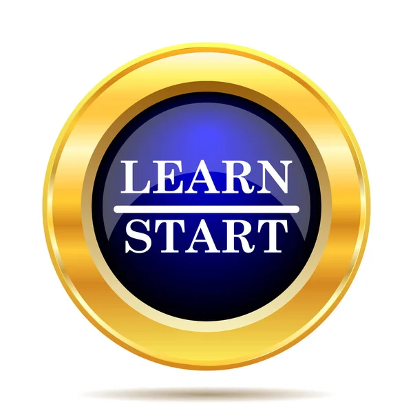 Start learn icon — Stock Photo, Image