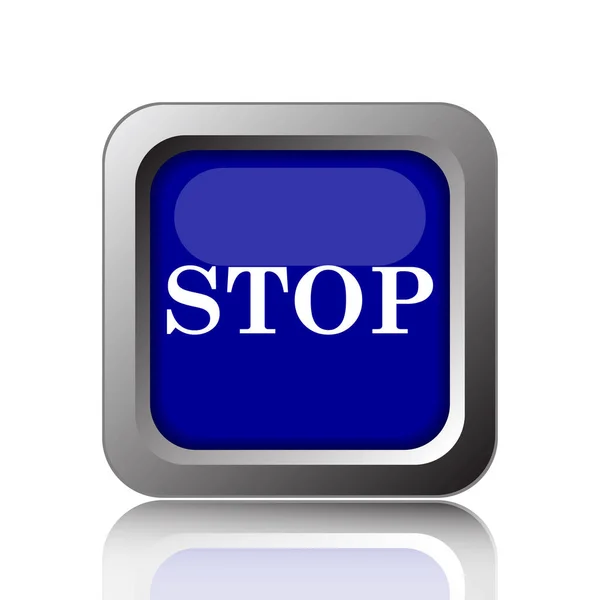 Stop pictogram — Stockfoto