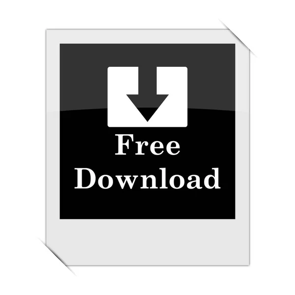 Ícone de download gratuito — Fotografia de Stock