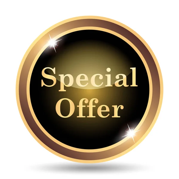 Special Offer Icon Internet Button White Background — Stock Photo, Image