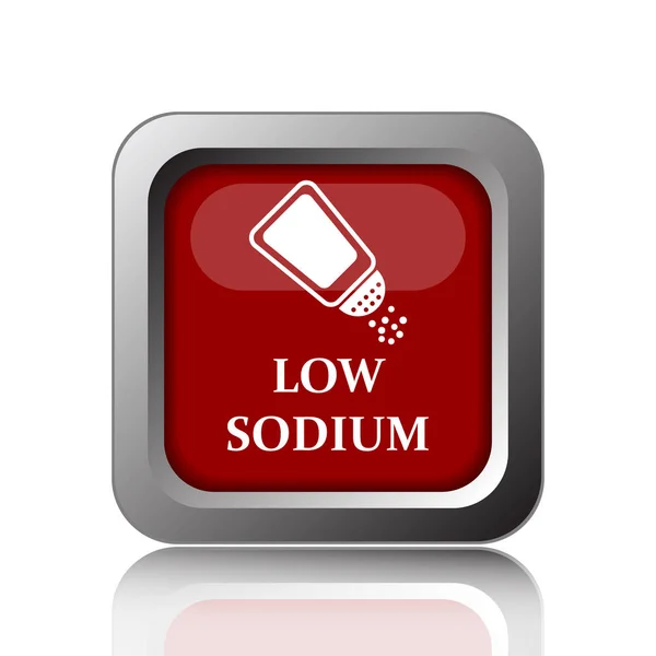 Low sodium icon — Stock Photo, Image