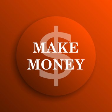 Yapmak para kutsal kişilerin resmi. Portakal adam Internet düğmesini