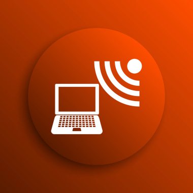kablosuz dizüstü bilgisayar simgesi