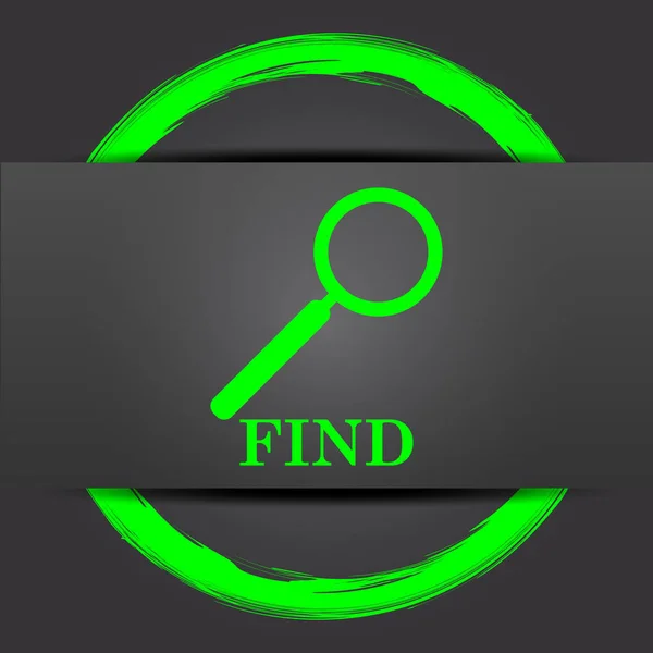 Find icon — Stock Photo, Image