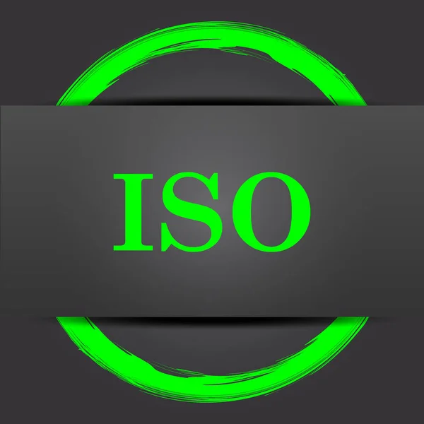 Iso 아이콘 — 스톡 사진