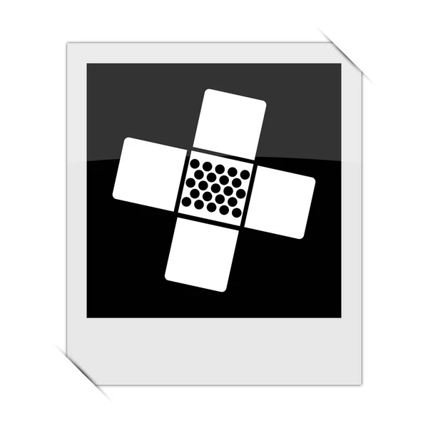 Medische patch pictogram — Stockfoto