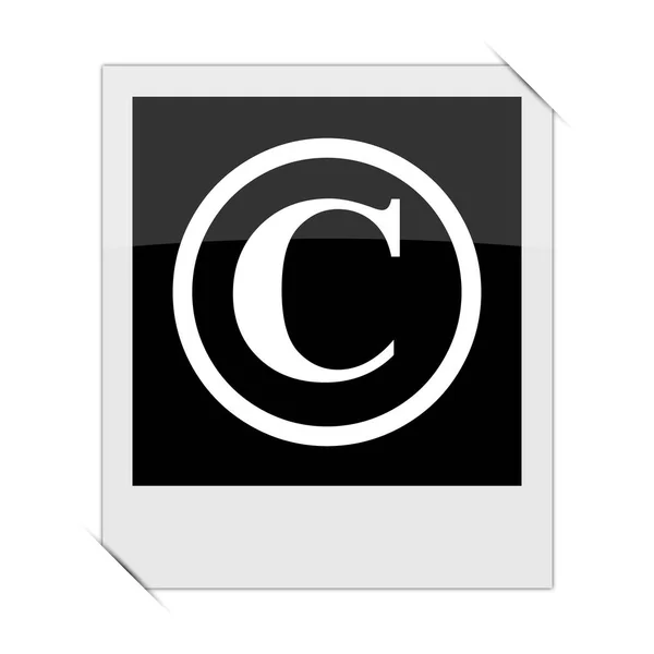 Icono de copyright —  Fotos de Stock