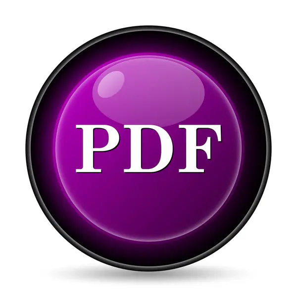 PDF icon — Stock Photo, Image