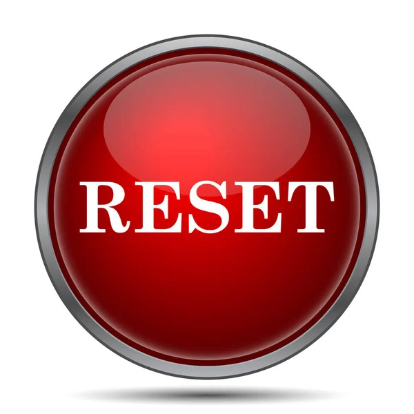 Reset Icon Internet Button White Background — Stock Photo, Image