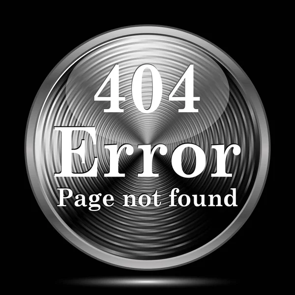 404 아이콘입니다 배경에 인터넷 — 스톡 사진