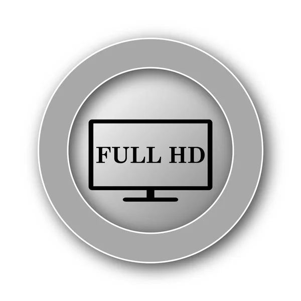 Full Icon Internet Button White Background — Stock Photo, Image